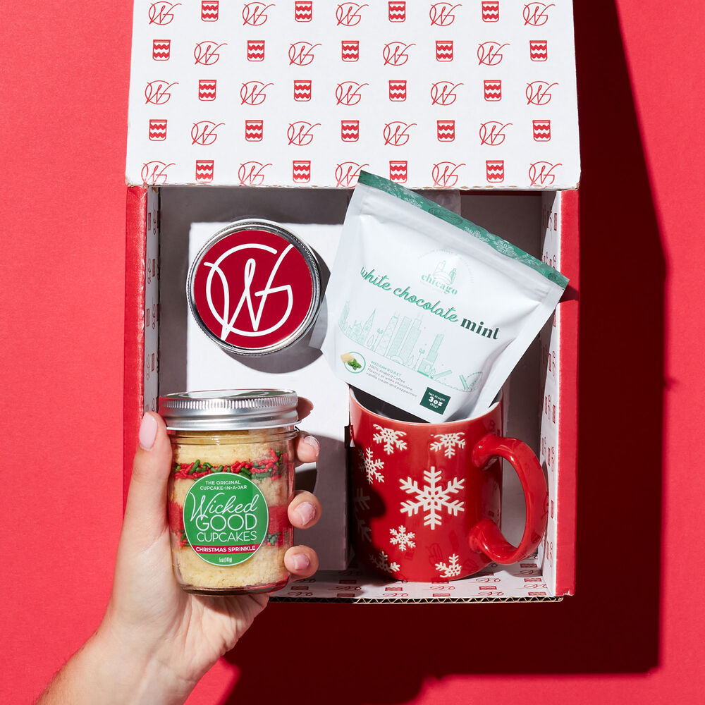 Holiday Cupcake 2-Pack & Coffee Gift Set - 49.99 USD | Wicked Good Cupcakes  (US)