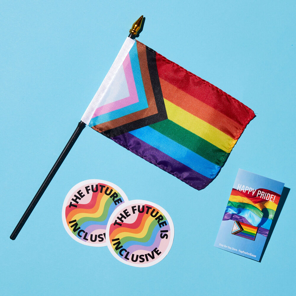 Pride Flag &amp; Stickers image number null